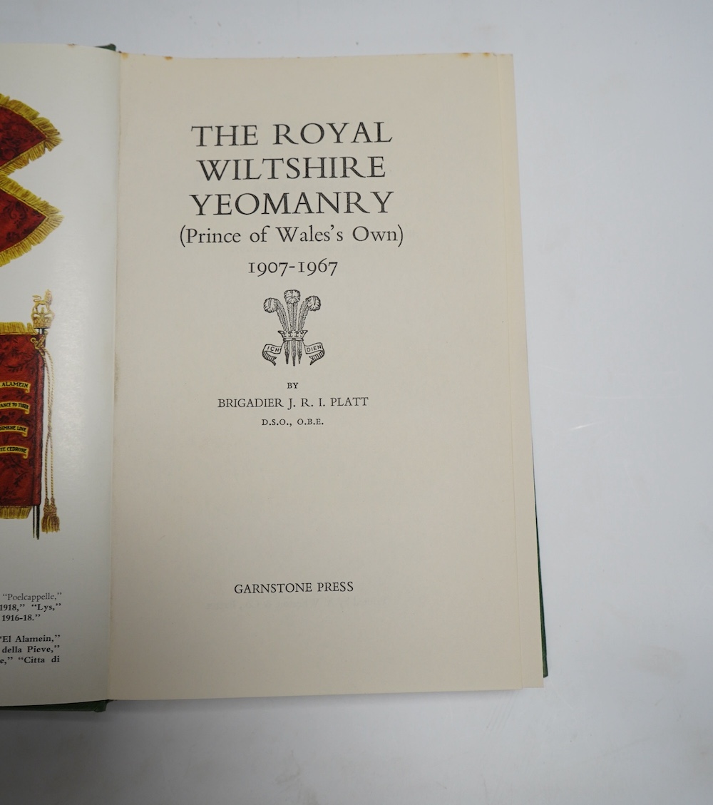 Yardley, Lt. Col. J. Watkins - With the Inniskilling Dragoons: the record of a cavalry regiment during the Boer War ... large folded map and num. photo. plates; original coloured gilt cloth, gilt top. 1904; Atkinson, C.T